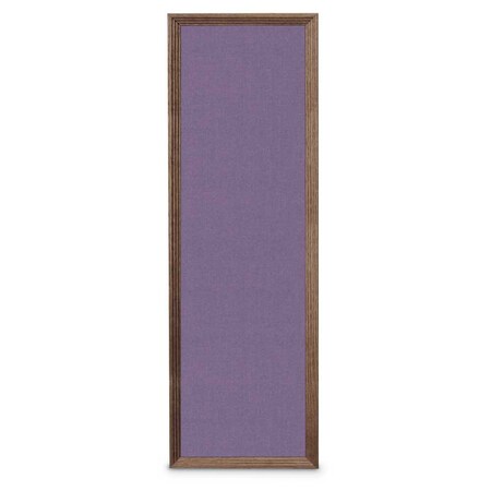 United Visual Products Slim Style Indoor Enclosed Corkboard, 24 UVRDS23SBH-WHITE-DBURGU